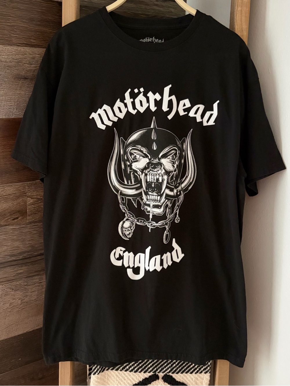 🆕 Motörhead England Band Tee